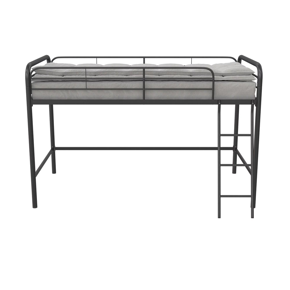Black Twin Metal Kids Loft Bed B262342