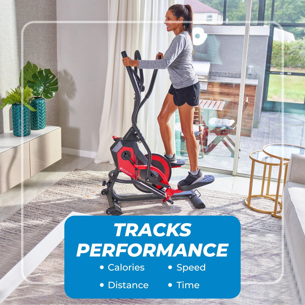 Elliptical Trainer with 8 Levels of Magnetic Resistance F444