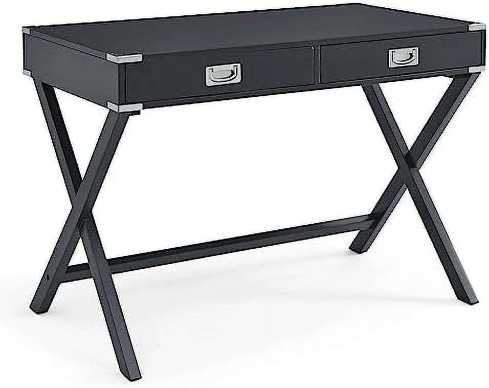 White Computer Desk with Drawers V758602