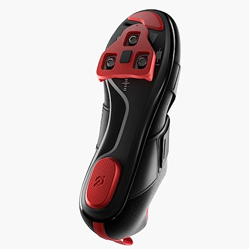 Cycling Shoes with Single Hook and Loop Strap and Delta-Compatible Cleats P210159