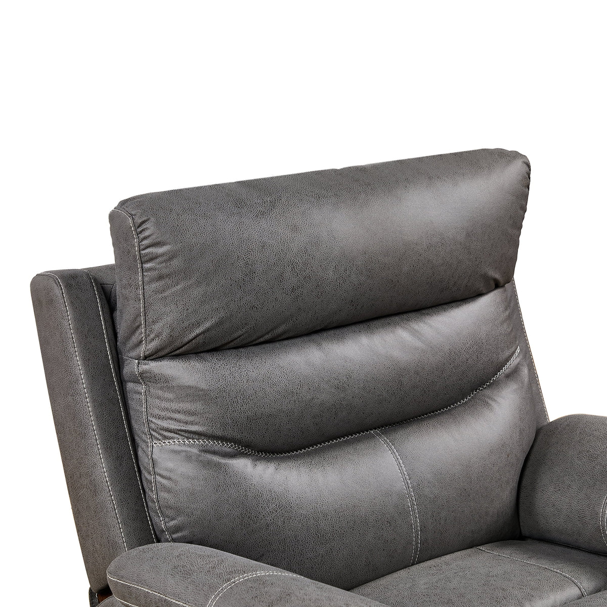 Gray Power Recliner Chair B21226
