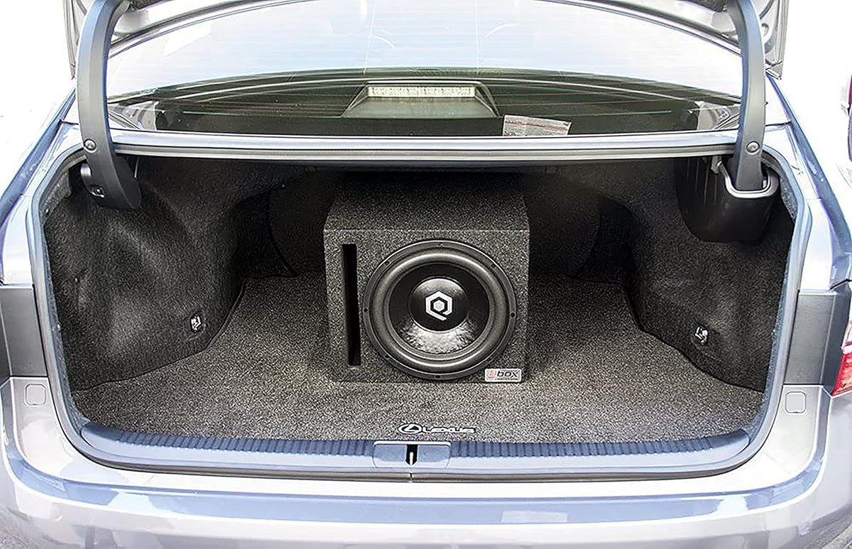 Single 10" Vented Carpeted Subwoofer Enclosure K666