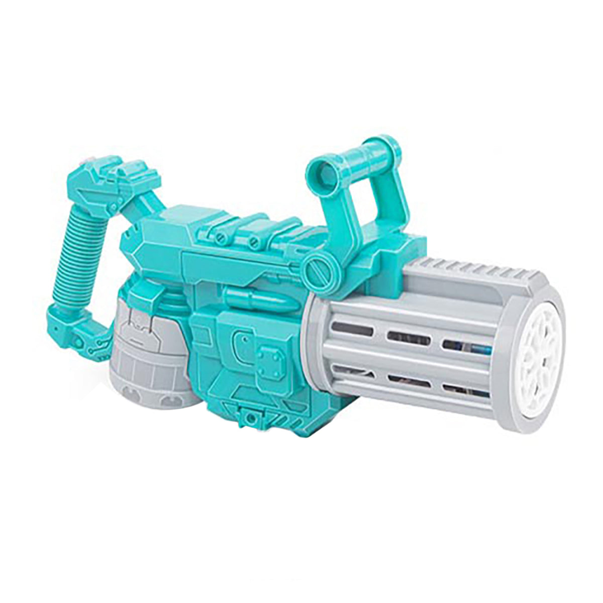 Children Handheld Gatling Bubble Machine Electric Automatic Blowing-bubbles (50ml) E503912