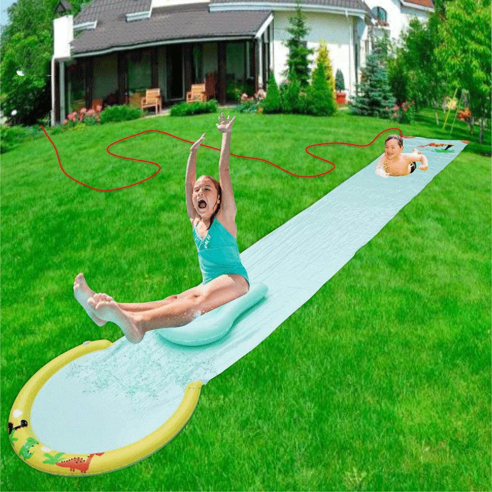 Water Slip and Slide with Body Board and Hose Attachment S249