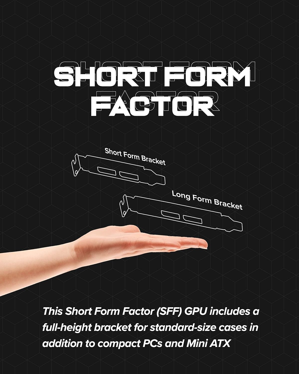 2GB GDDR5 SFF Graphics Card with DisplayPort 1.2 L85458