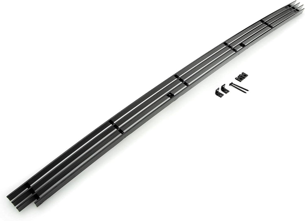 Black Billet Bumper Grille Overlay K73144