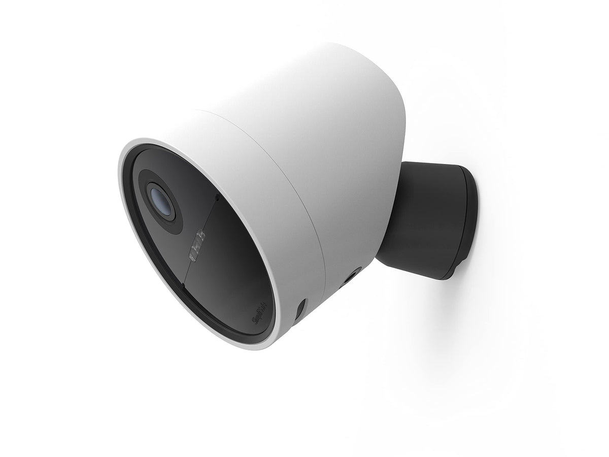 Wireless Outdoor Security Camera White E4013