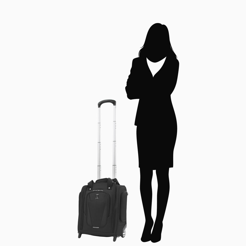 Black Rolling Underseat Carry On F536897