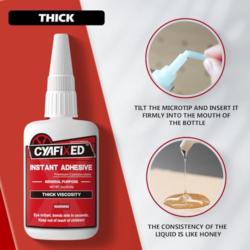 4 oz. Thick Viscosity CA Glue R845664
