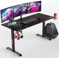 60 Inch Carbon Fiber Gaming Desk with Mouse Pad B459253