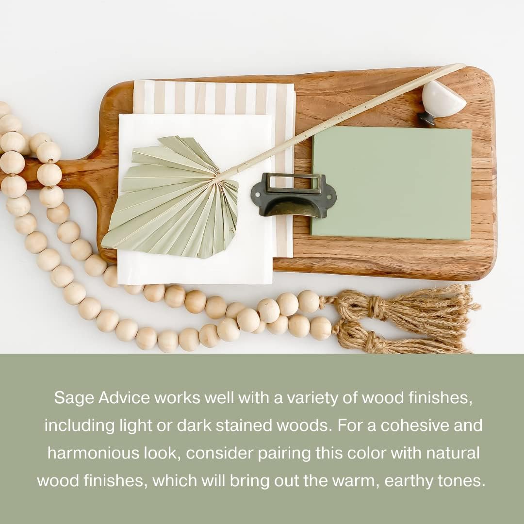 Sage Green Sample (4 oz) Chalk Style Paint B9795