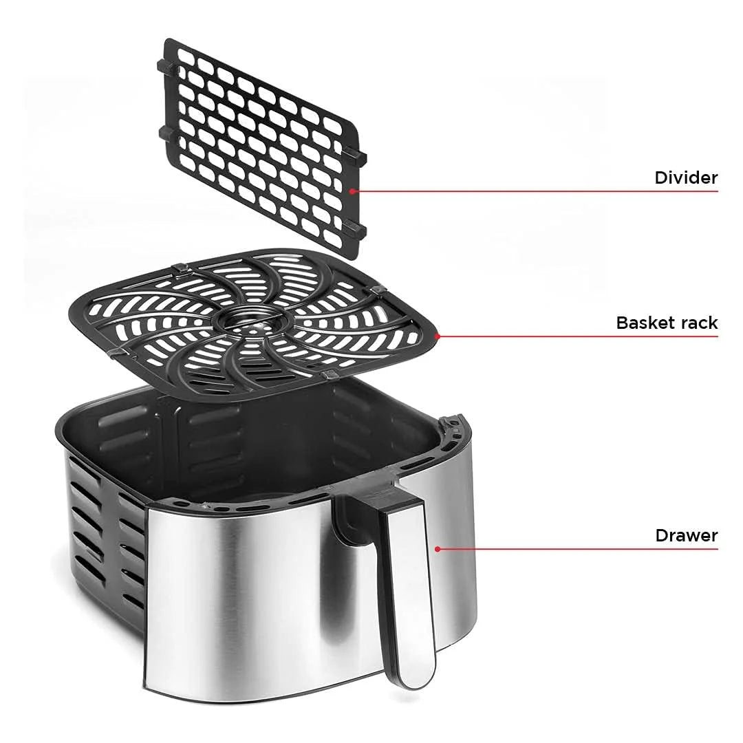 8 Qt Nonstick Stainless Steel Air Fryer Z91792