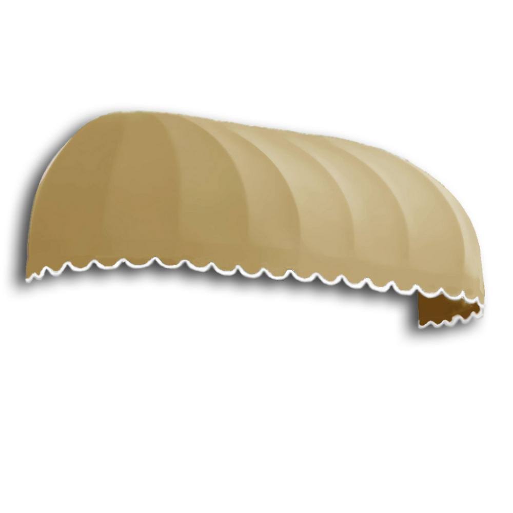 Tan 6.38 ft. Wide Window Awning D96054