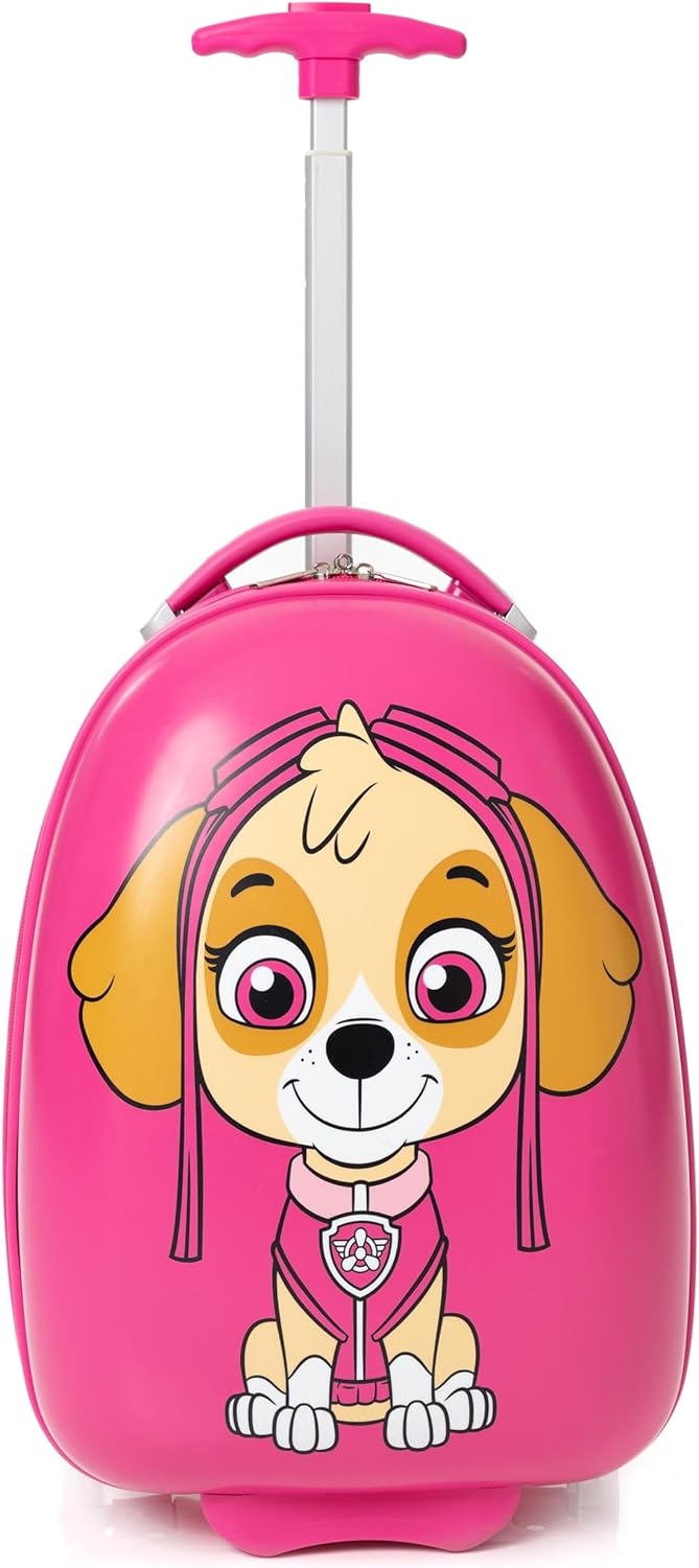 Pink Small Hard Cover Carry On Trolley Suitcase M306