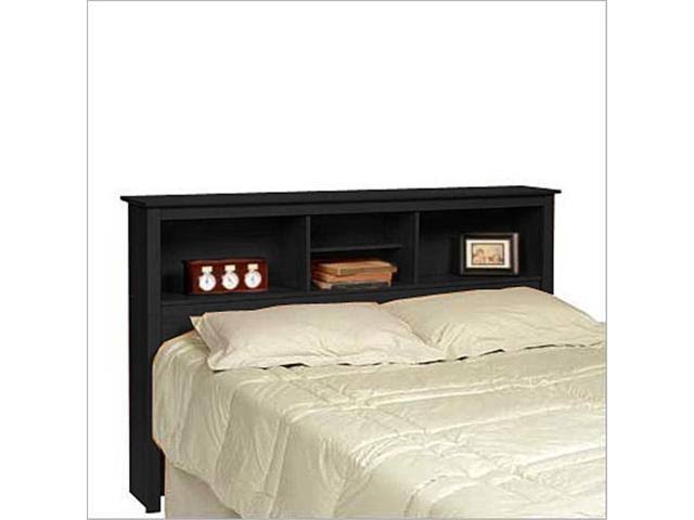 Black Twin Bookcase Headboard C2900