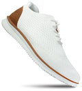 Men's Dress Sneakers Casual Walking Shoes Oxfords Mesh Comfortable Lightweight Breathable Lace-Up Q134140