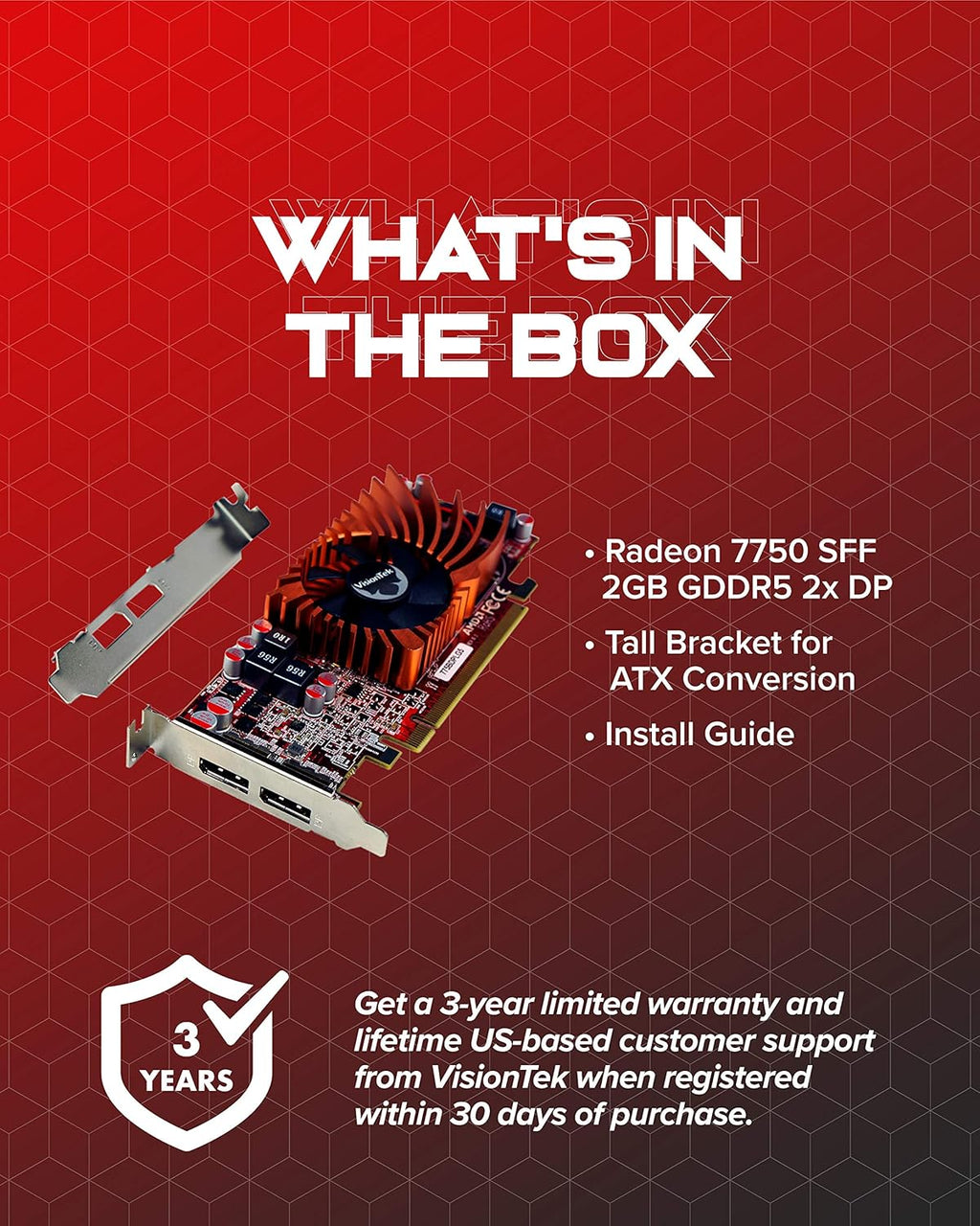 2GB GDDR5 SFF Graphics Card with DisplayPort 1.2 L85458