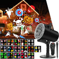 Waterproof 10W LED Projector 16 Slides Holiday Night Light N32066