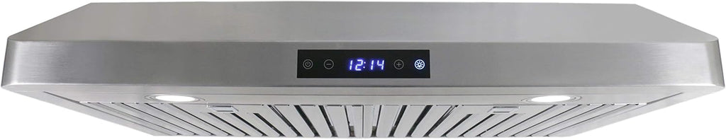 30 Inch Under Cabinet Stainless Steel Range Hood with Baffle Filters V200