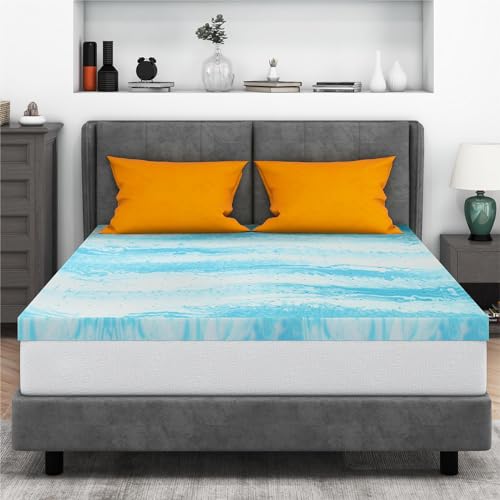 3 Inch Gel Memory Foam Mattress Topper Full I551004