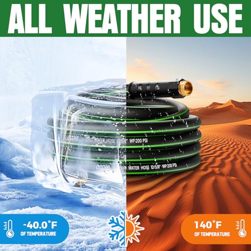 Heavy Duty 25ft Non-Expandable Kink Resistant Water Hose V950227