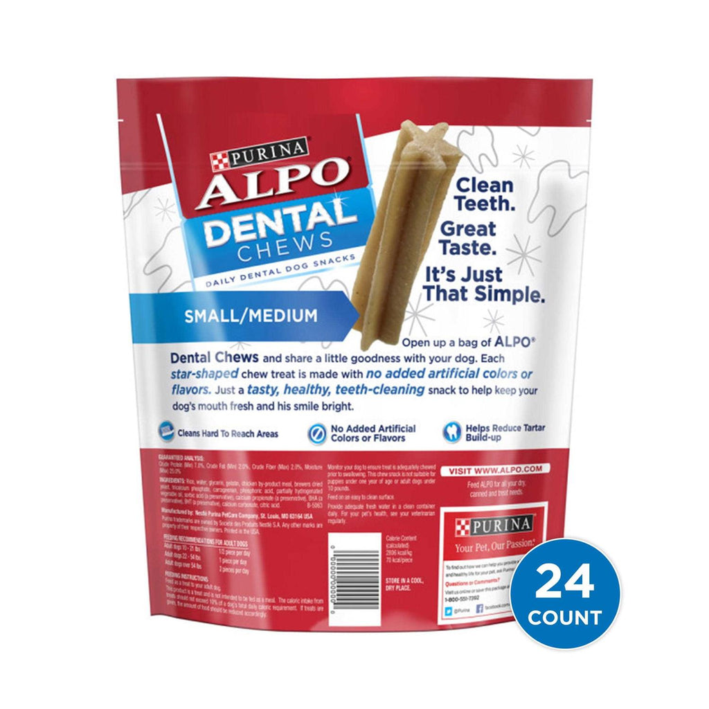 Small/Medium Dog Dental Chews B162