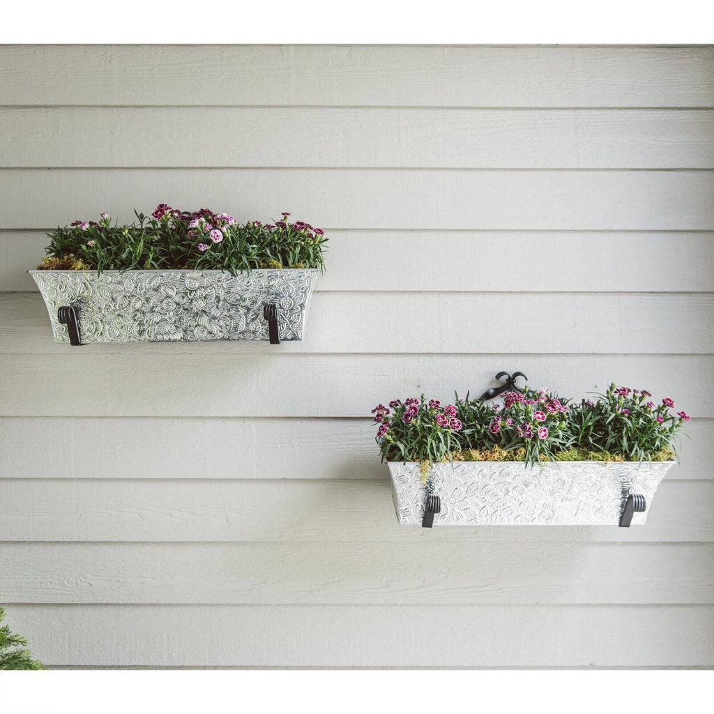 Galvanized Steel Rectangular Planter X2140