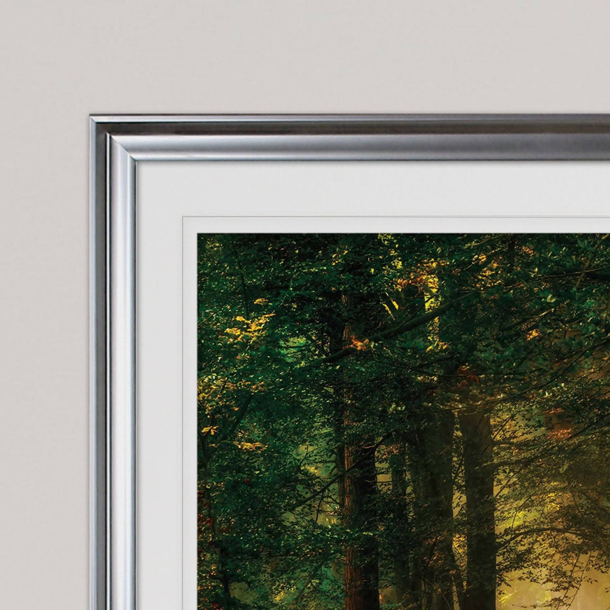 Oversized Framed Print Gold Z207