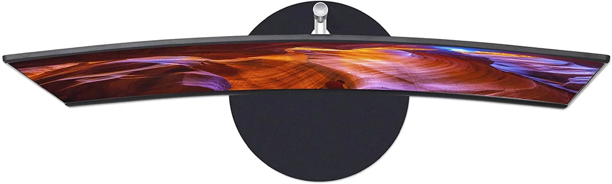 24" Curved 75Hz Gaming LED Monitor Full HD 1080P HDMI VGA Speakers Metal Black V271806