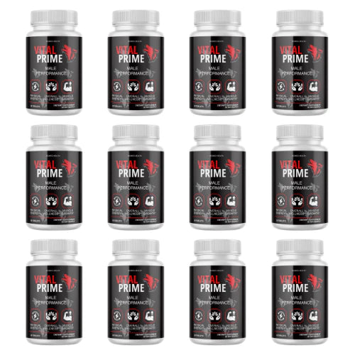 12 Bottles Male Performance Dietary Supplement Y770362