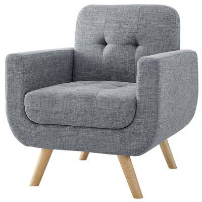 Silver Gray Club Chair Y383189