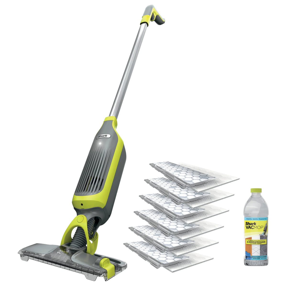 Cordless Hard Floor Vacuum Mop with Disposable Pads W4028