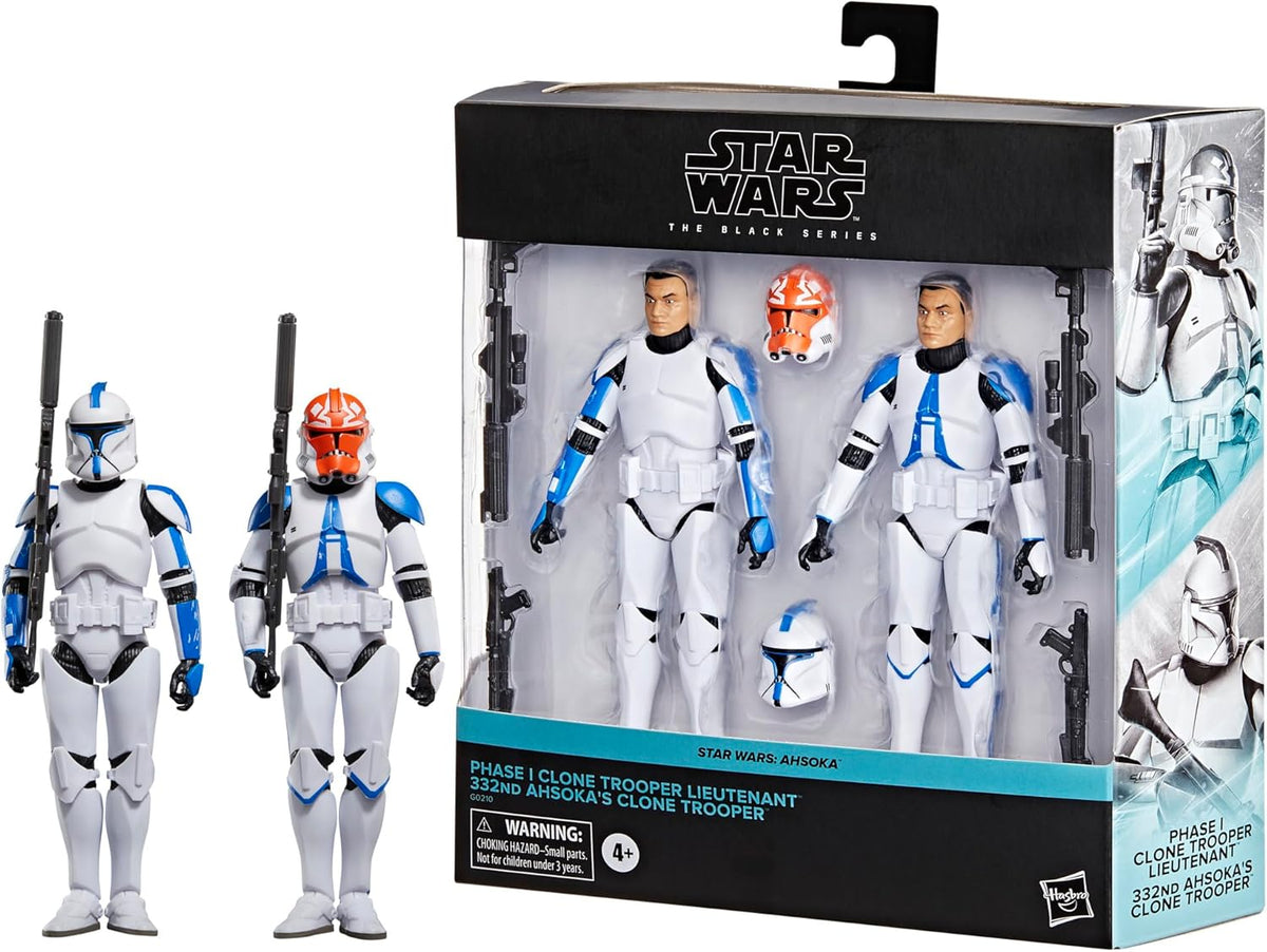 Black Series 6 Inch Action Figure Two-Pack Clone Trooper Lieutenant & 332nd Clone Trooper M27649