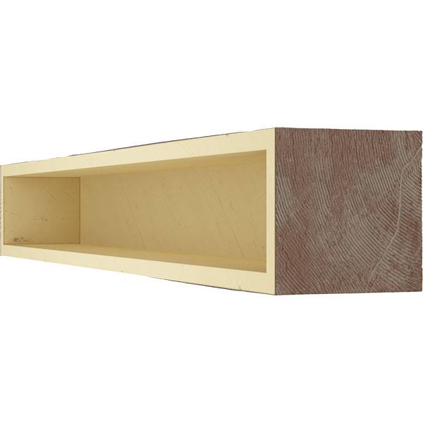 Aged Pecan Faux Wood Fireplace Mantel T909