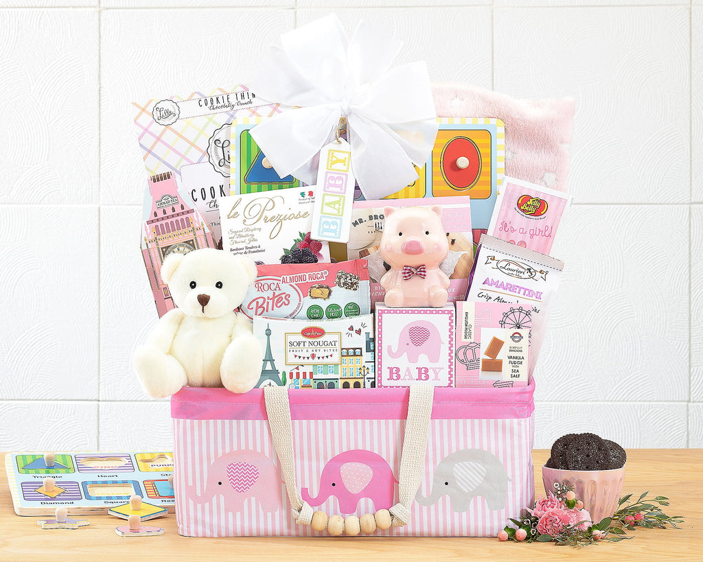 Pink Gift Basket L8767