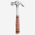16 oz Curved Claw Hammer Leather Grip N413
