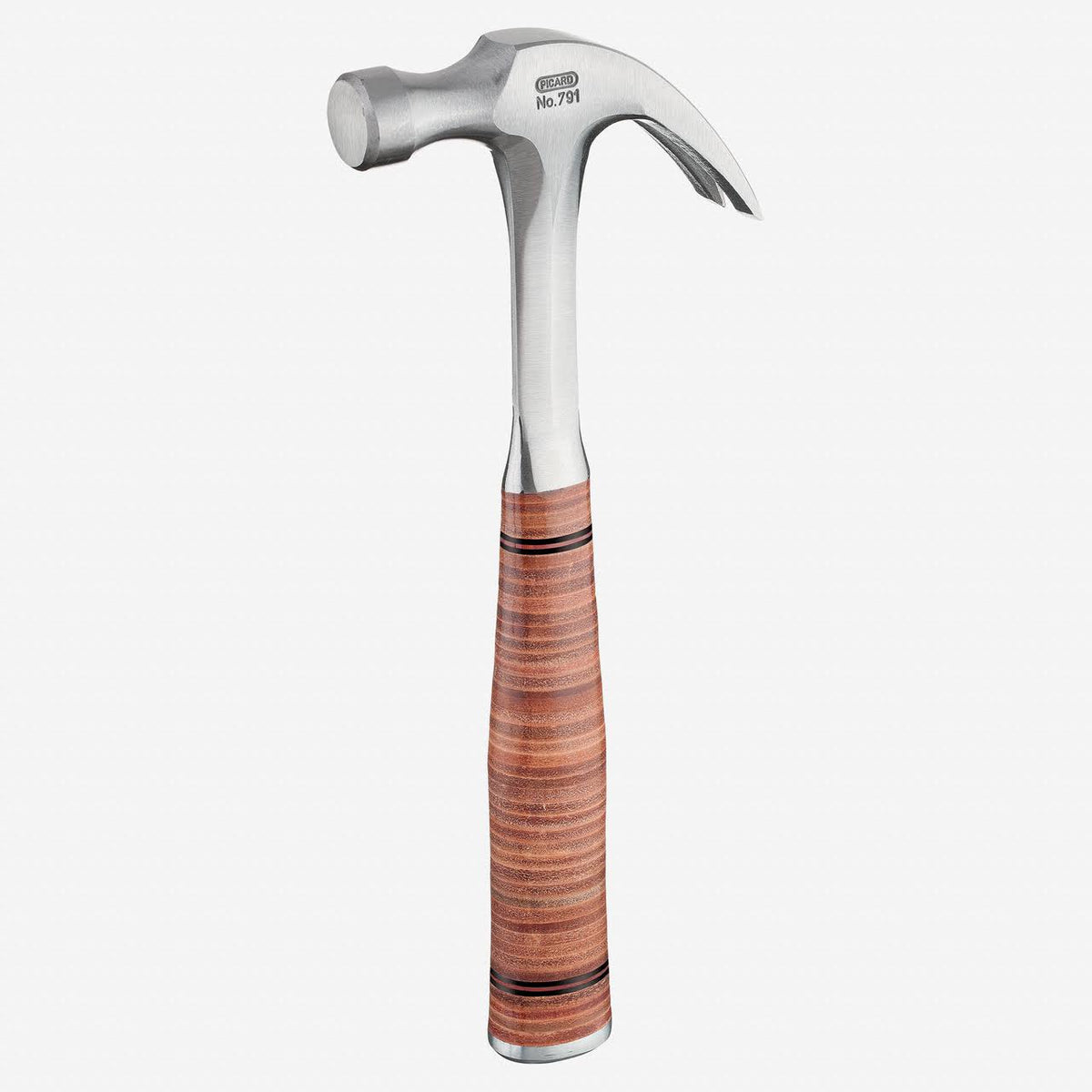 16 oz Curved Claw Hammer Leather Grip N413