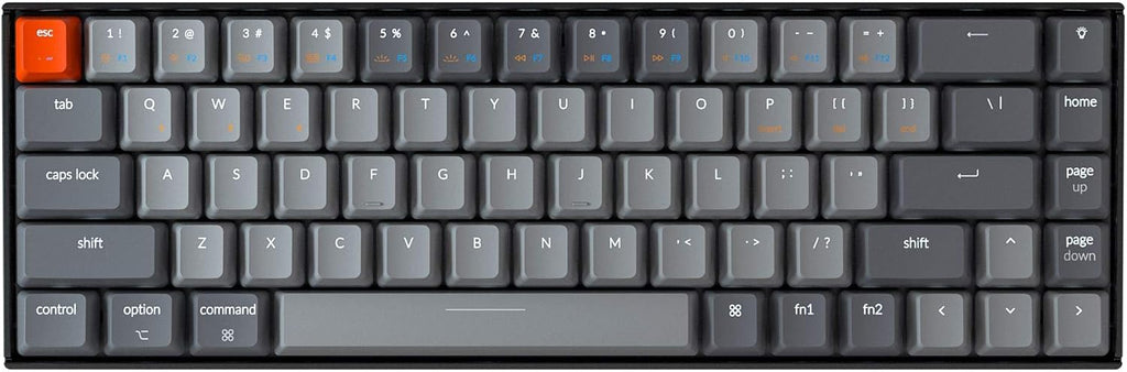Hot Swappable Wireless Mechanical Gaming Keyboard 65% Compact 68-Key RGB M38584