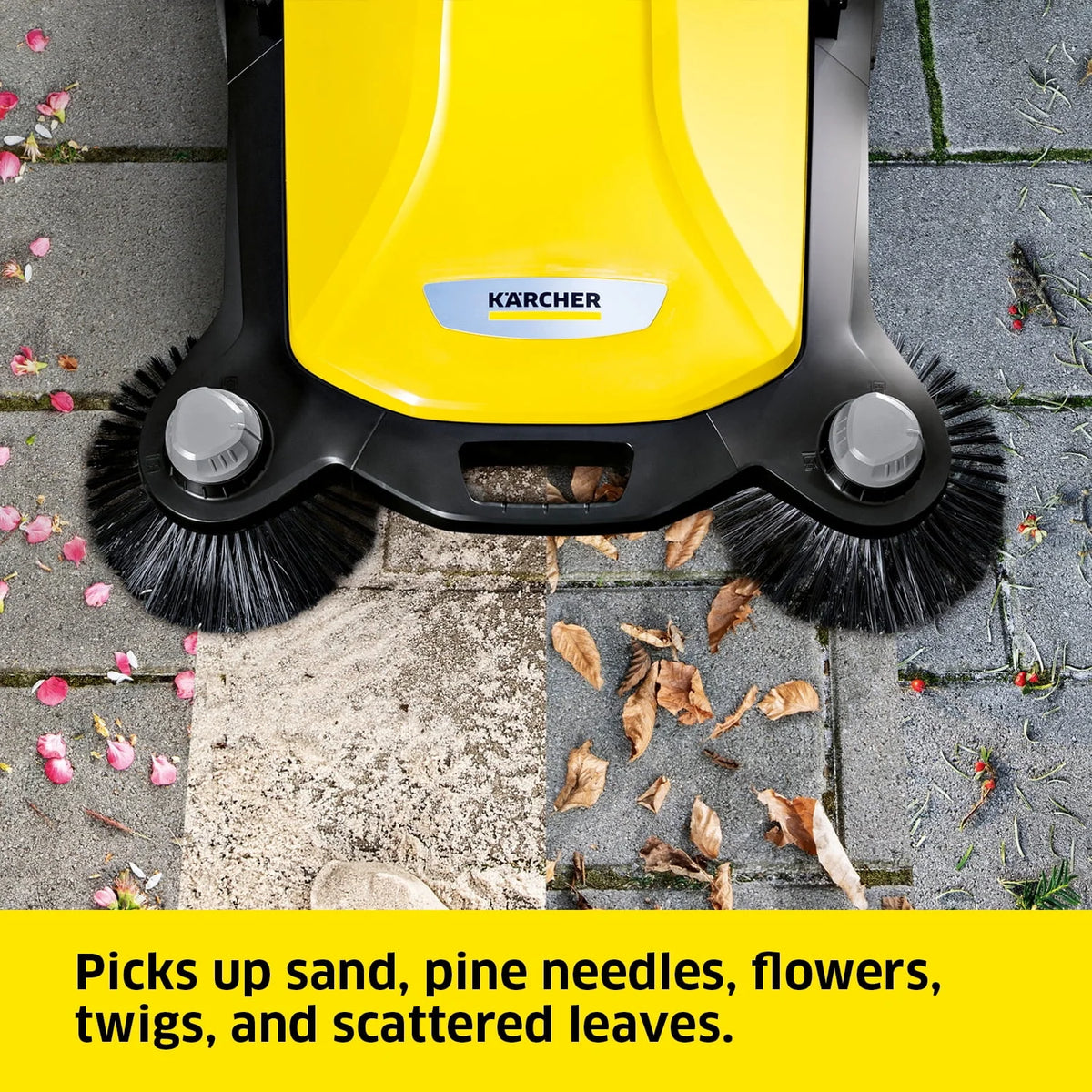 Push Sweeper, 5.25 Gallon D365