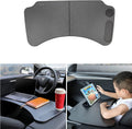 Foldable Laptop Working Desk Eating Table Tray (Carbon Fiber Texture) C392065