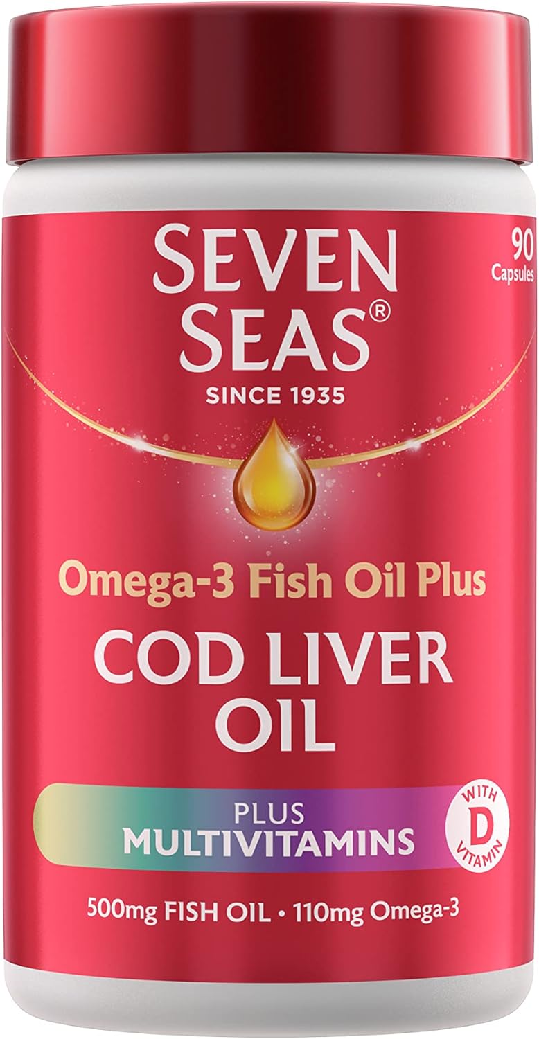 Cod Liver Oil and Multi Vitamins 90 Capsules K595