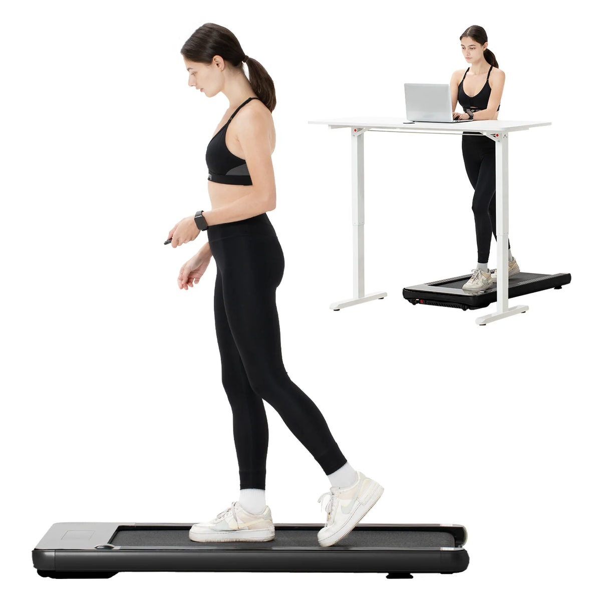 Under Desk Treadmill with Remote Control LED Display T525