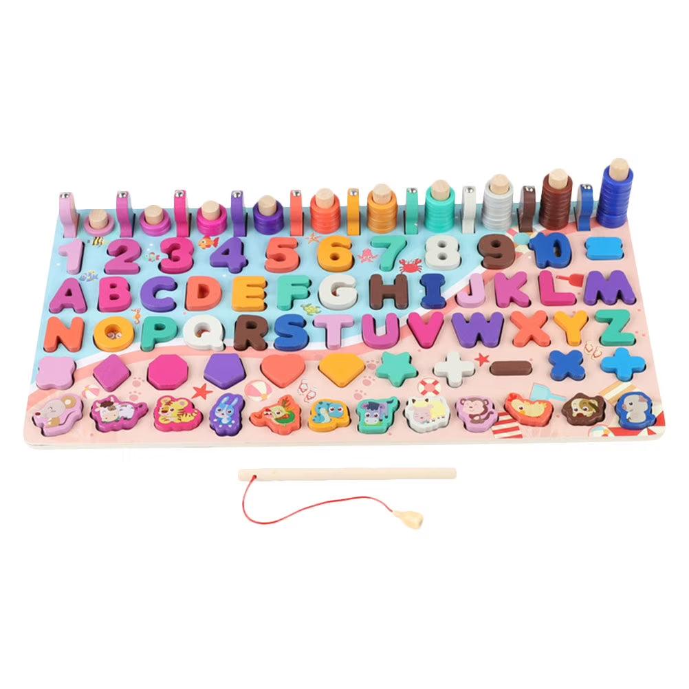 Wooden Magnetic Fishing Toy Game Z145528