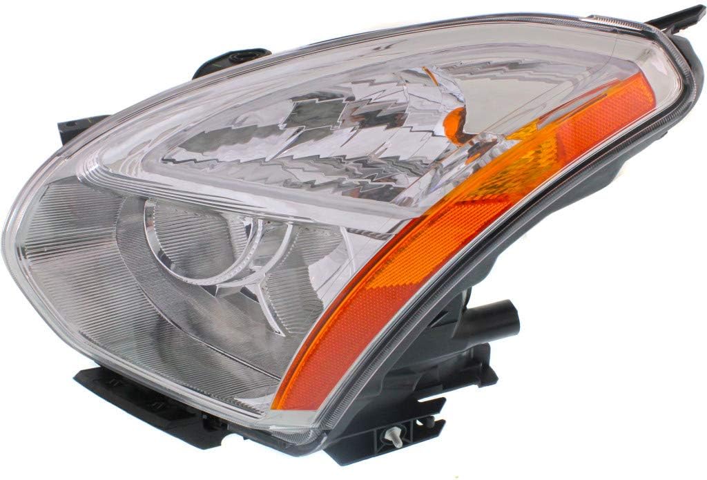 Nissan Rogue Headlight Assembly 2011 2012 Driver Side Halogen V14113