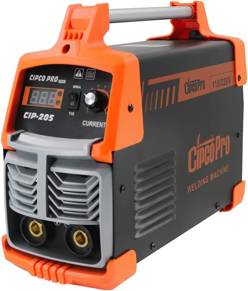 205Amp ARC Welder Digital Inverter IGBT Stick MMA Welder, 110/220V Dual Voltage Portable Welding Machine C518