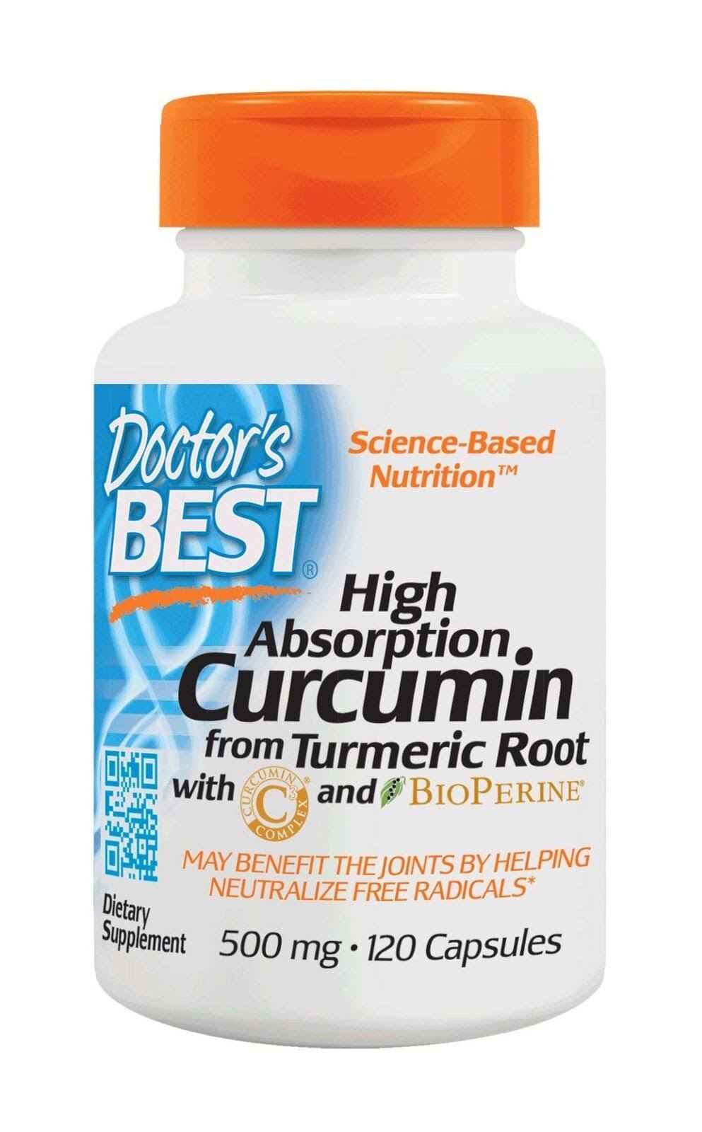 Non-GMO Gluten Free Curcumin Capsules, 120 Caps K884113
