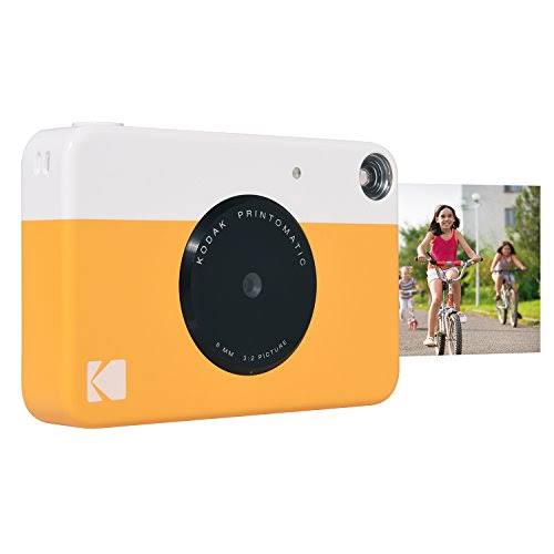 Instant Camera Bundle with Zink Paper and Case P6763