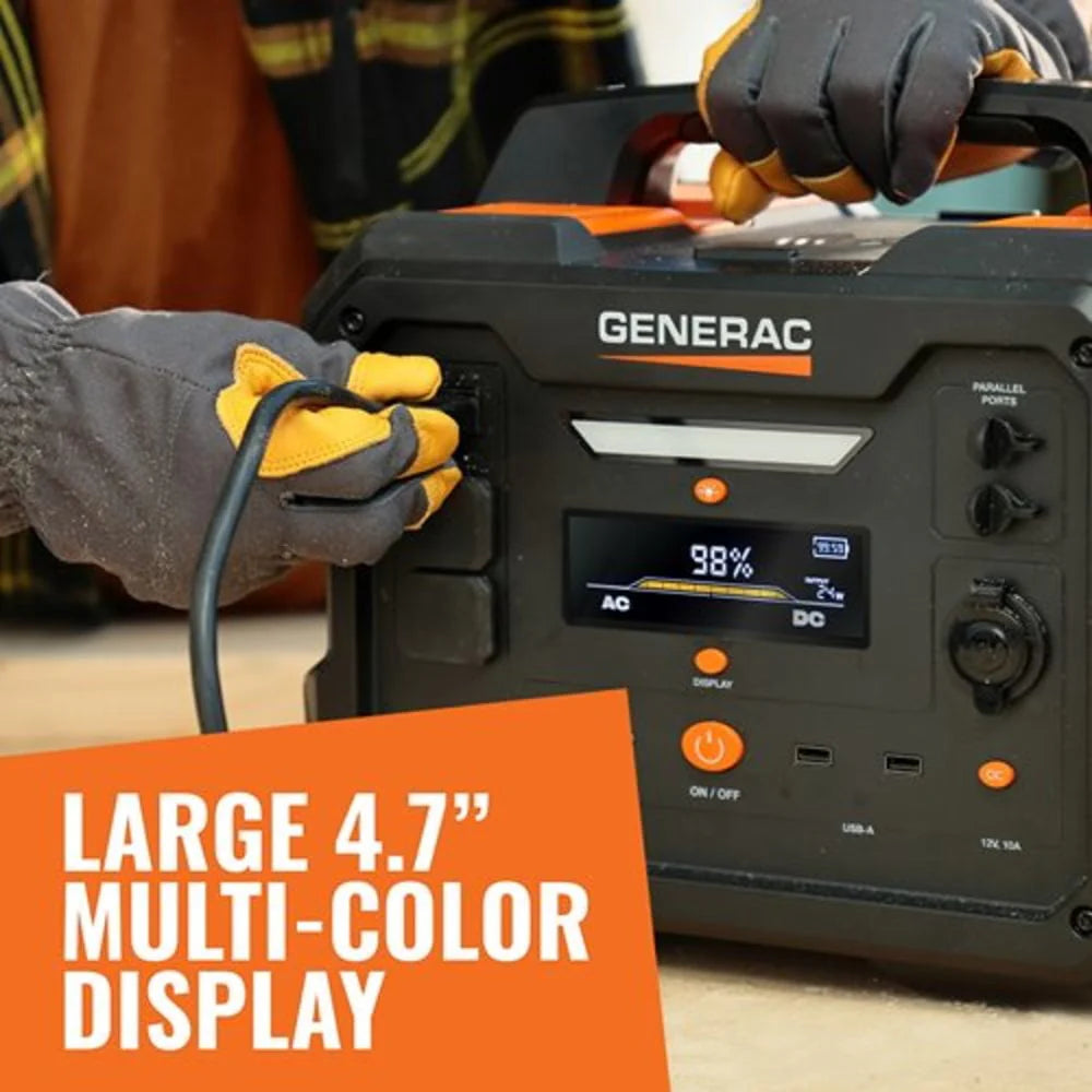 Portable Generator 1600/3200 Watts 1086Wh Battery Powered U50183