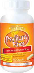 160 Capsules Psyllium Fiber - 2pc U88605