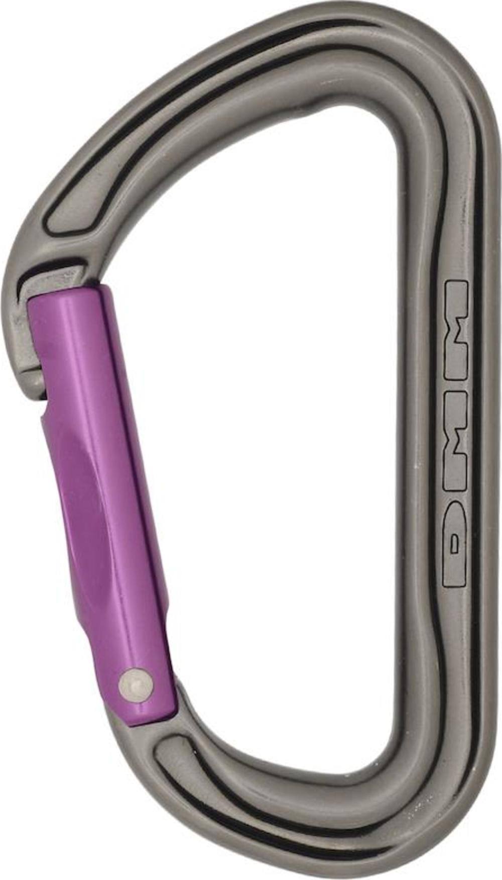 Straight Gate Carabiner 6 Pack Titanium/Purple Z921315